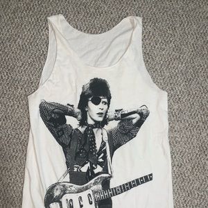 David Bowie tank top!